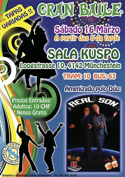 Cartel da sección de baile 2013