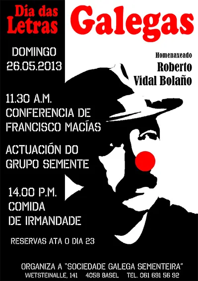Cartel do Día das Letras Galegas 2013