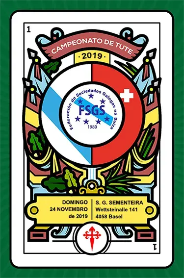 Cartel do Campionato de Tute 2019
