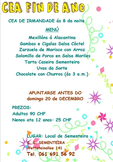 Cartel da Cea de Fin de Ano 2015
