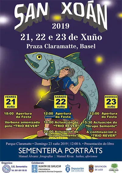 Cartel da Festa de San Xoán 2019